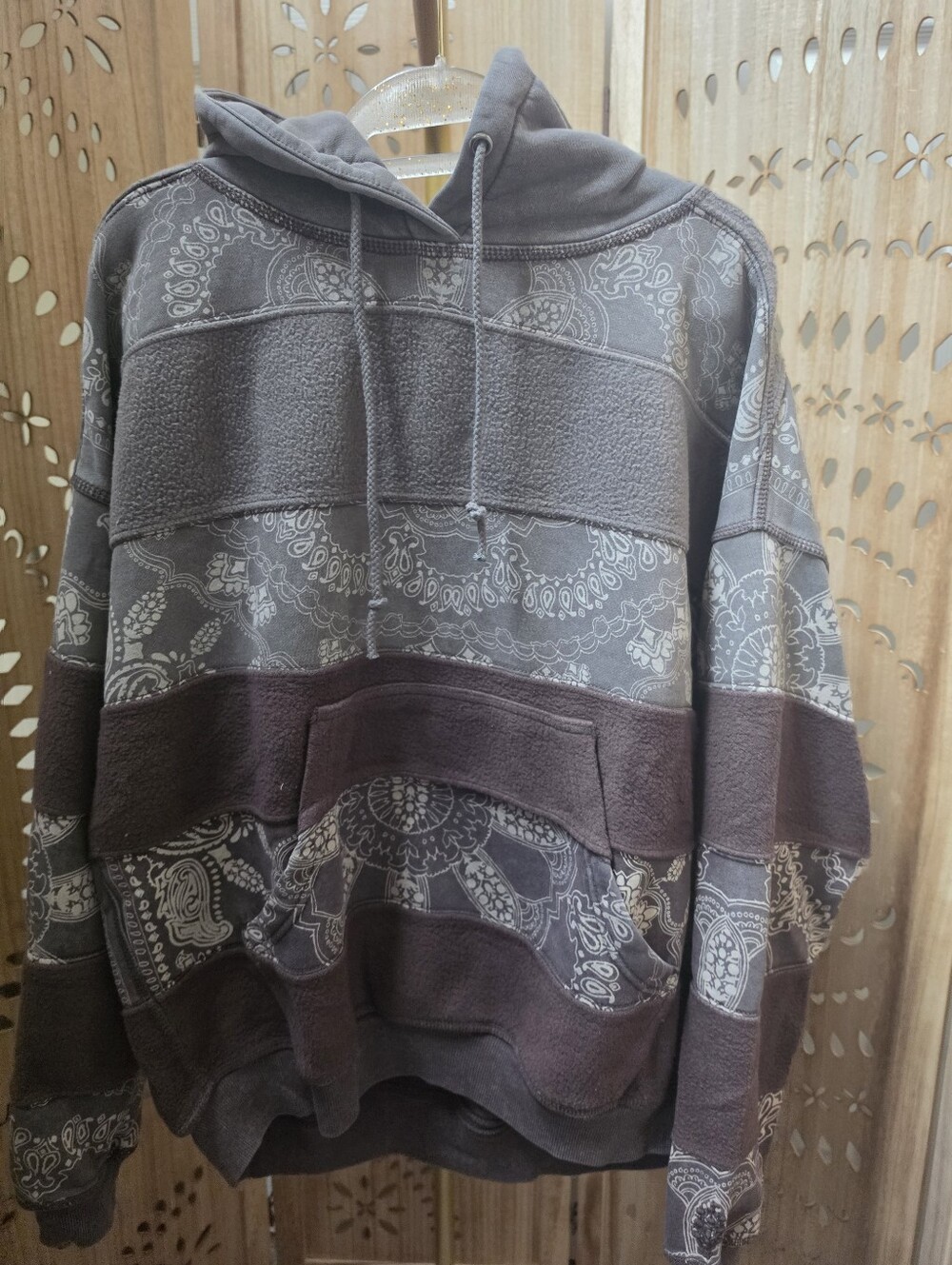 NWT FP Movement Final Call Logo Bandana Hoodie - Picture 5 of 12